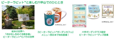 ピーターラビット（TM）と楽しむ六甲山でのひととき