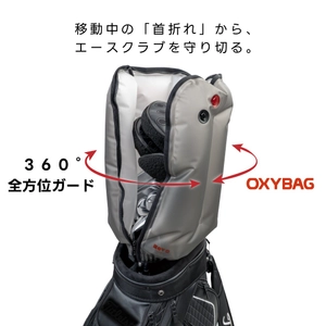 【Makuake先行販売開始】空気で守る次世代ゴルフクラブプロテクター『OXYBAG』日本初上陸｜Kickstarter286名支援・最大39%OFF・専用電動ポンプ付き