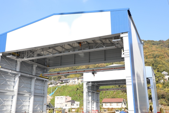 自由開閉できる新移動屋根