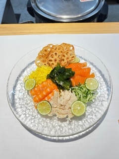 鳴門レンコンの冷やし中華