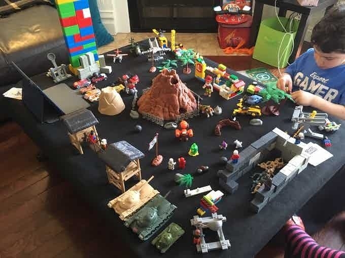 手持ちのボードゲームも組み合わせ自由!