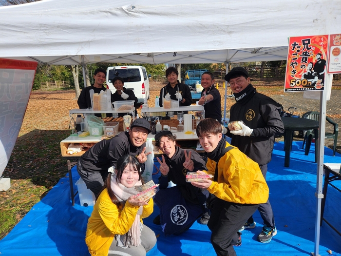 「兄貴のたこやき」も登場