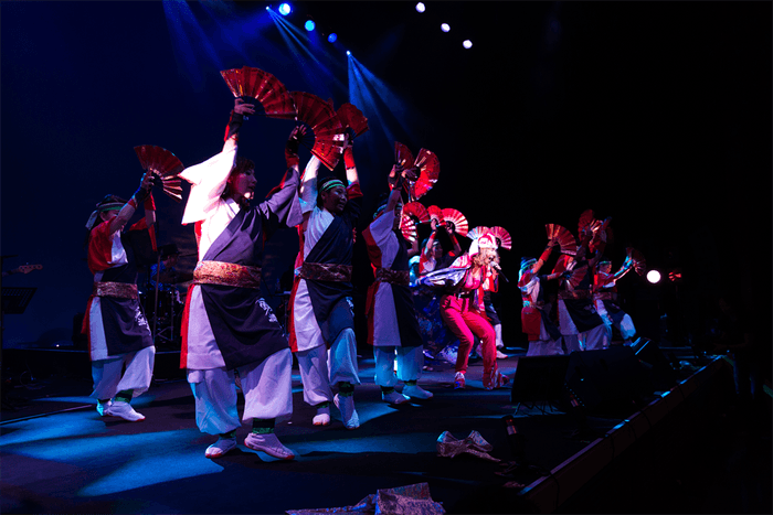 横浜からヨサコイチームも参加