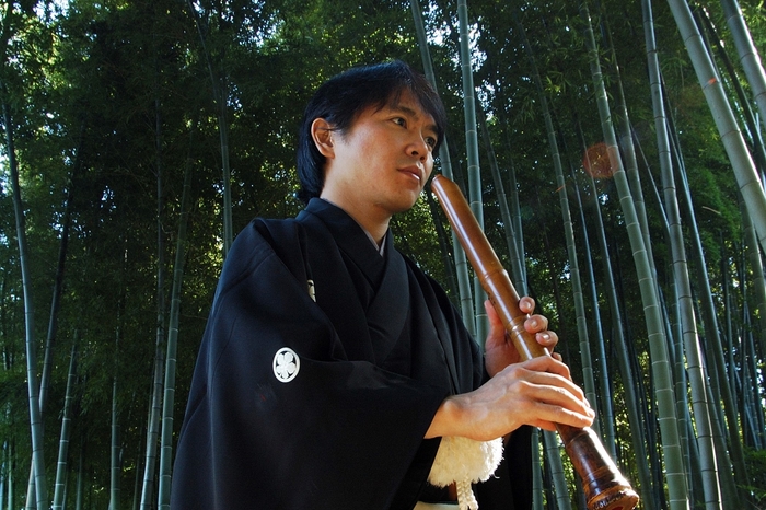 尺八奏者 安島瑶山