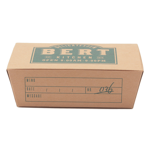 「ペーパーランチボックス Deli Cube」価格:190円