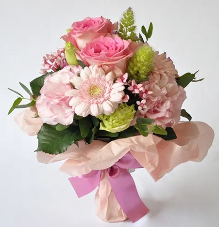 MOMOテラス_～5つの桃を揃えろ！～MOMOまみれビンゴ_モモ色ブーケ