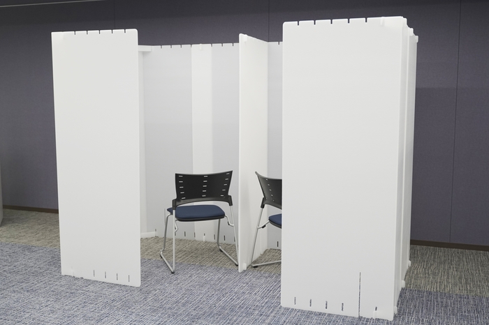 パーテーション全景2