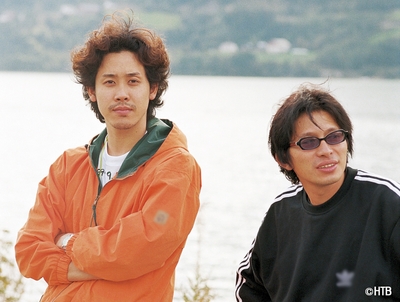 水曜どうでしょう ヨーロッパ・リベンジより、左~大泉洋、鈴井貴之 (Ⅽ)HTB
