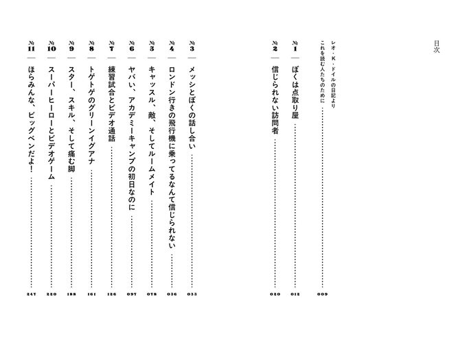『ワンダーキッド・レオ　セレクション編 1巻』目次