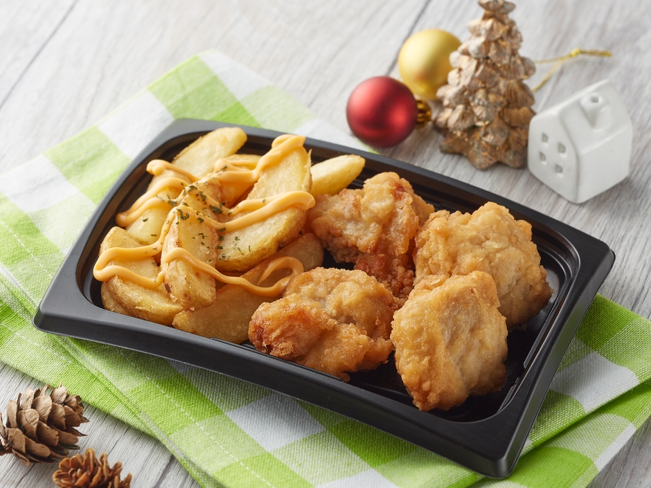 チキン&チェダーソースポテト画像(画像はイメージです。)