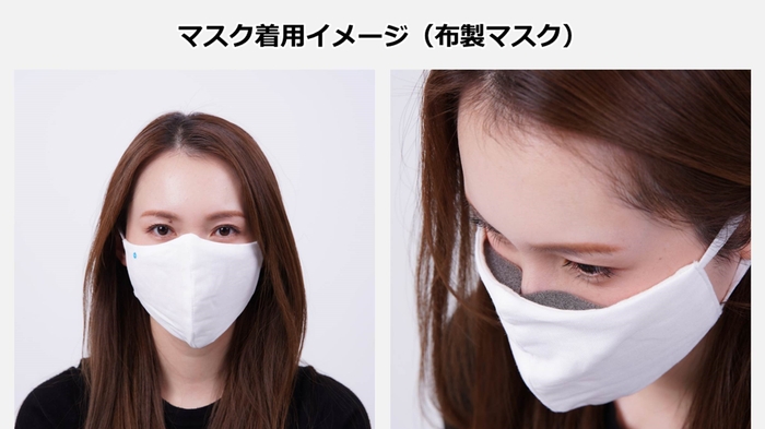布マスク使用イメージ