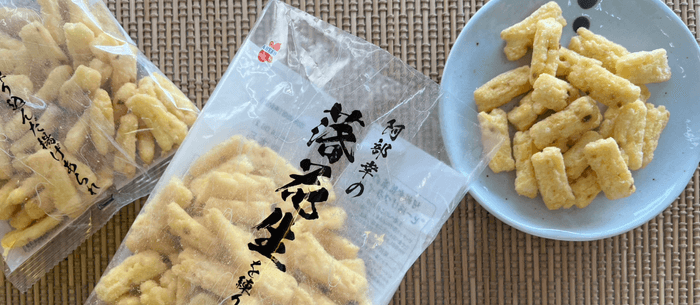 阿部幸の落花生を練り込んだ揚げあられ イメージ画像1