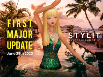 3D着せ替えゲーム『スタイリット』大規模アップデートを実施！ 「スタイリストレベル」や「バッジシステム」など 新コンテンツを実装