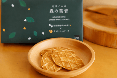 見た目も可愛らしいワッフルクッキー生地