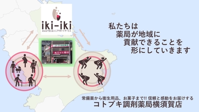 高齢者のお困りごとが集まりやすい薬局だからこそできる 新しい地域への取り組み 「みんなで支えるシニアサポートサービスiki-iki」、 横須賀にて7/20始動！