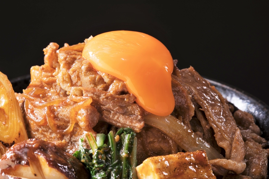 濃厚なすき焼き