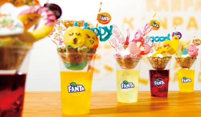 「ファンタ カンパイガーデン」イベントで提供される、 フォトジェニックなフロートのメニュー開発を #goody kyoto で 監修させていただきました！