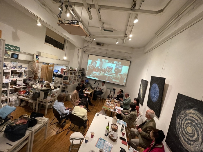 Zoom配信風景(乃木坂ウェルネスルーム)