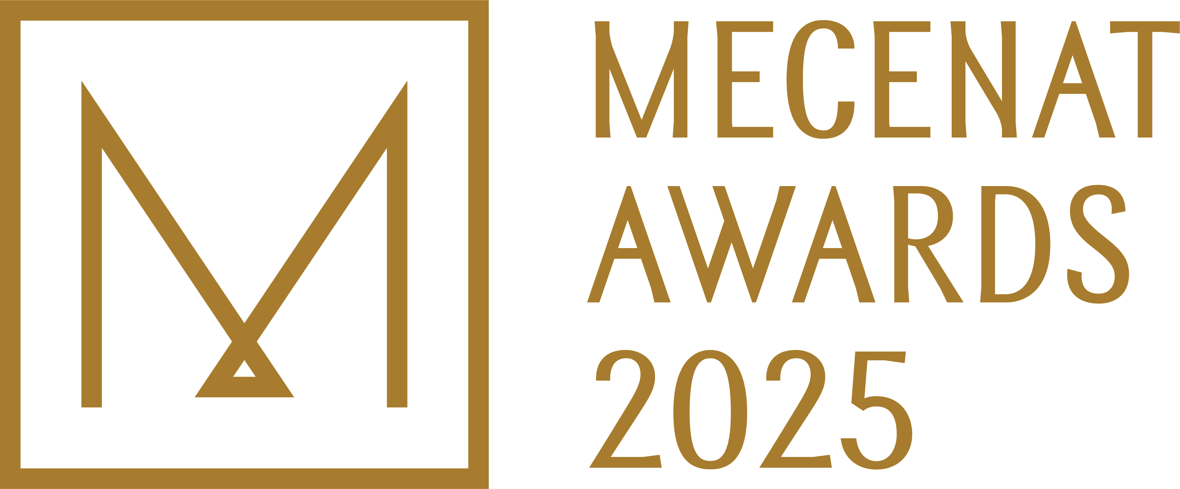 「メセナアワード2025」ロゴ