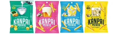 国分関信越、「KANPAI POTATO」シリーズから 新商品1品とリニューアル品3品を10/1発売