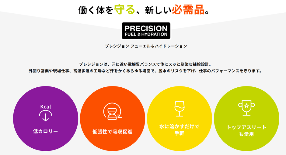 働く体を守る、新しい必需品