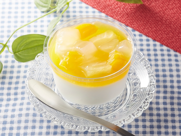 沖縄県産パイン使用 トロピカル杏仁豆腐 イメージ画像