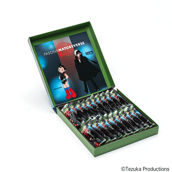 ▲抹茶グラサージュ(大) ネオアトム＆ブラック・ジャック PASONA×ATOM & B・J