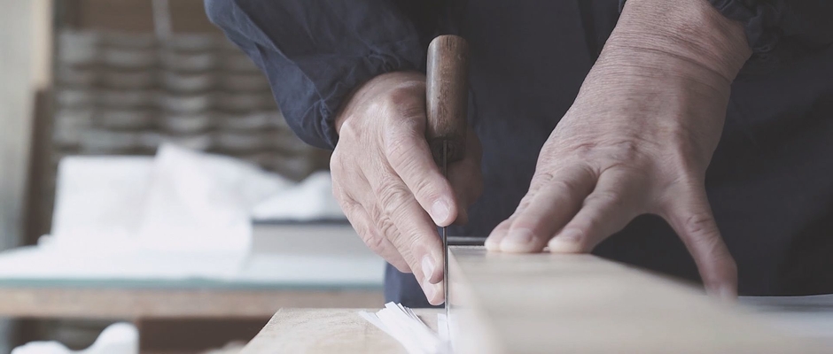 和本装幀の専門家「経師」(3)