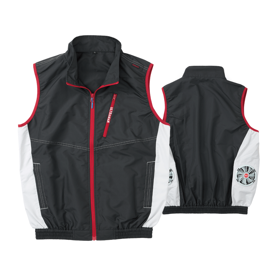 ③UL92434 空調服® ベスト:ウルトラマン