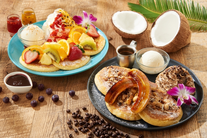 ファン待望!ハワイ産100%コナ・コーヒーと相性抜群のハワイアンパンケーキ!