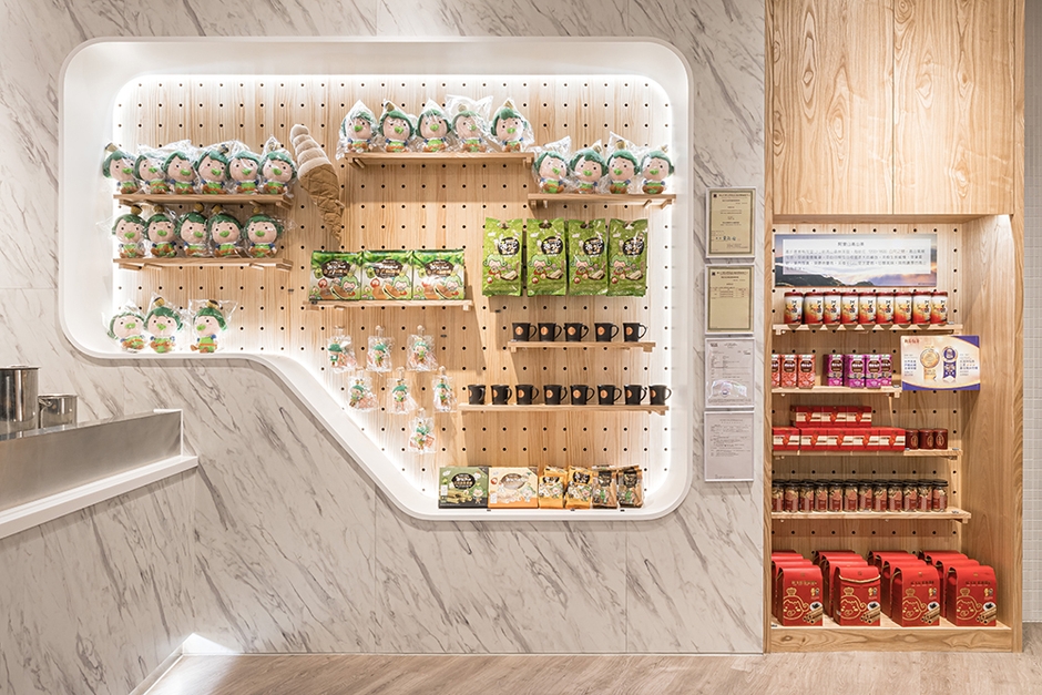 台湾・故宮南院店 内観