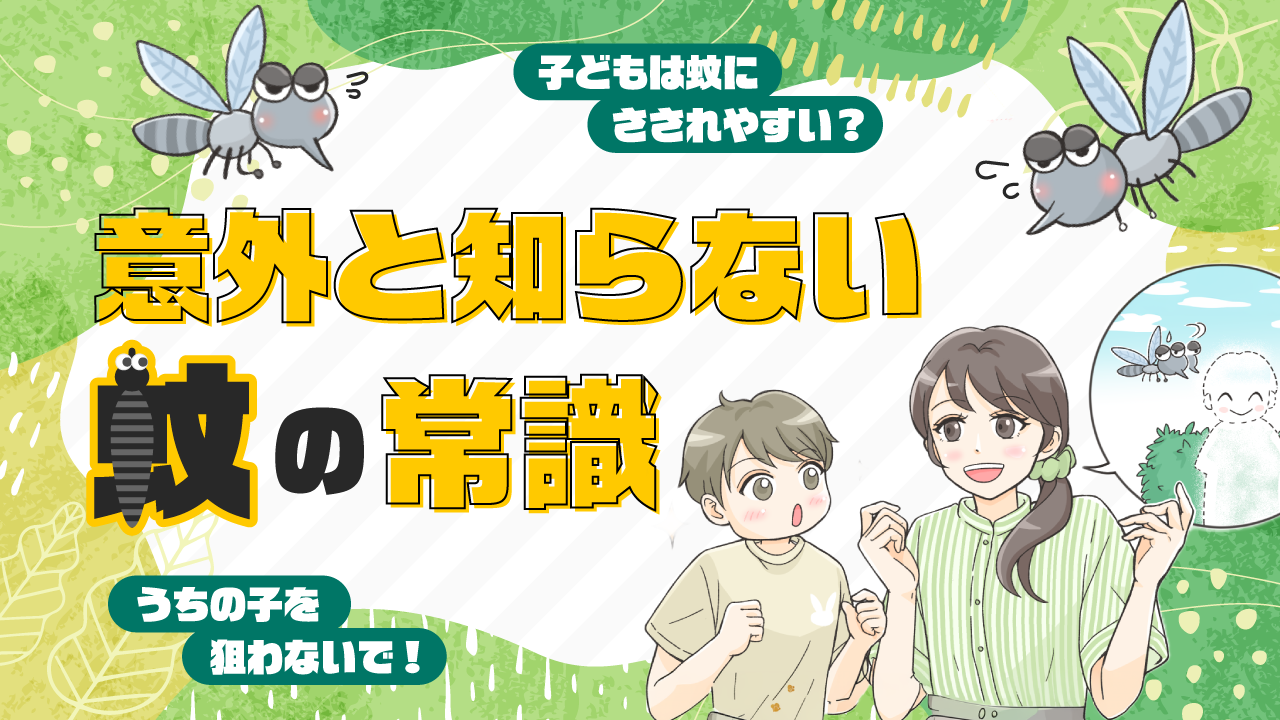 【ママスタセレクト】蚊にさされやすい人がいるのはなぜ？「意外と知らない蚊の常識」特集を配信