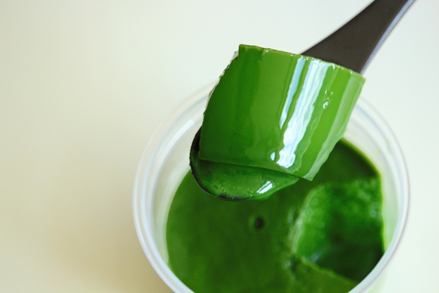 濃厚お茶クリーム&ぷるんと食感プリン