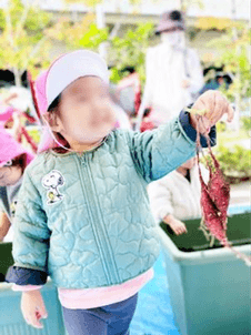 ほら！とれたよ！