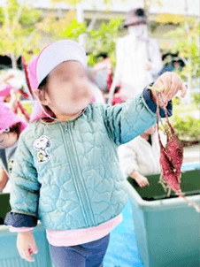 ほら!とれたよ!