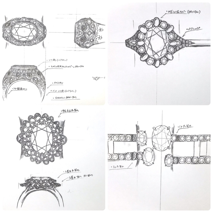 デザイン画の一例