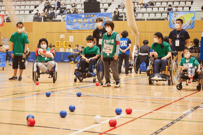 白熱した試合の様子