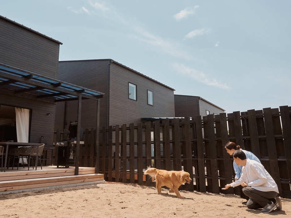 お部屋直結の専用ドッグラン(DOG棟 tassu)