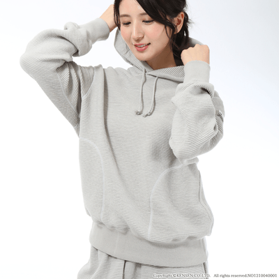 ＜ひだまりエベレスト綿パーカージョガー＞
