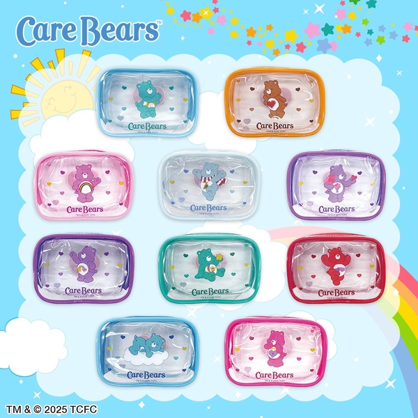 ▲ケアベアクリアミニポーチ(全10種)