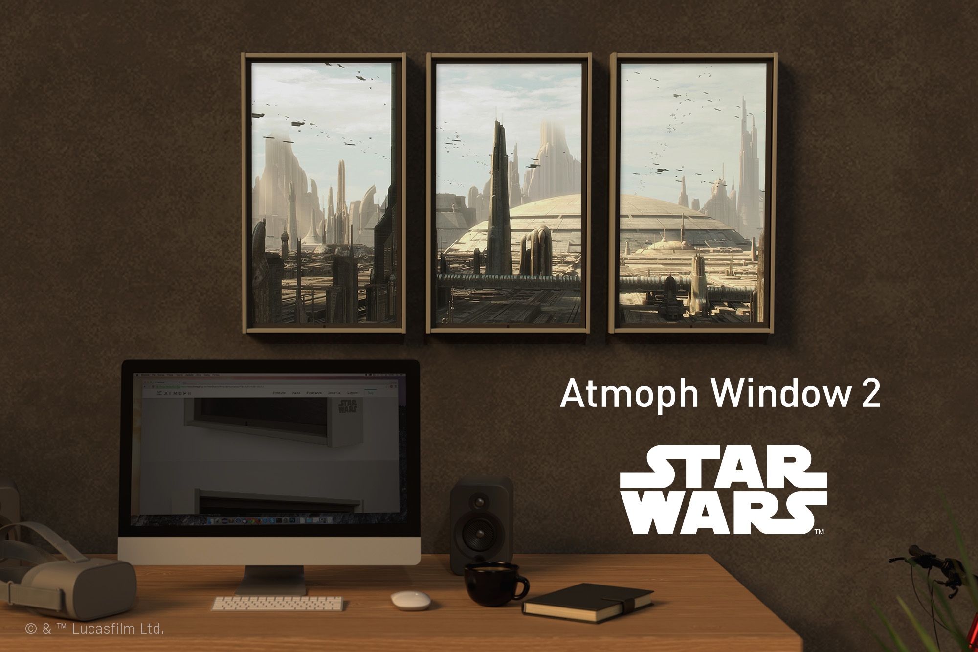 Atmoph Window 2 | Star Wars限定コンテンツ第四弾が完成。惑星 