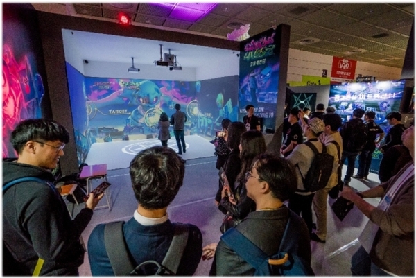 ソウルVR・AR EXPO 2018での出展の様子