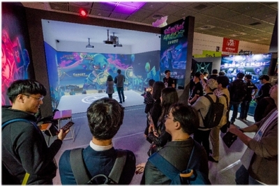 ソウルVR・AR EXPO 2018での出展の様子