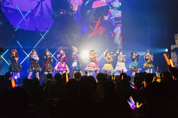 所属アイドルライブ風景 1