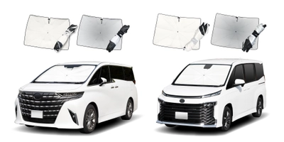 パッと開くだけで車内の暑さ対策　 アルファード／ヴェルファイア・ノア／ヴォクシー専用　 傘型ワンタッチサンシェードを発売