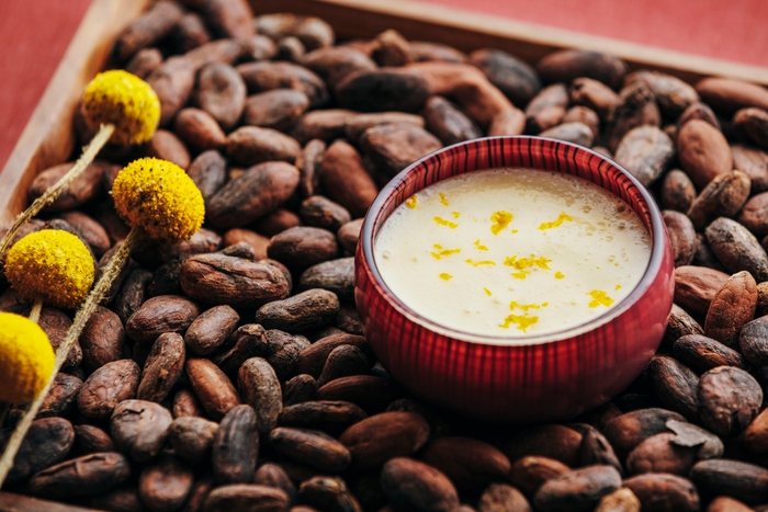 【軽井沢ホテルブレストンコート】デセール・ド・ラ・バレンタイン_2品目:香りに包まれて_01