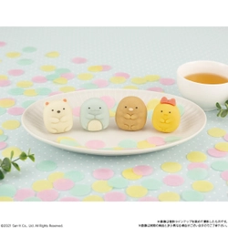「すみっコぐらし」の和菓子に“とんかつ”と “えびふらいのしっぽ”が登場！