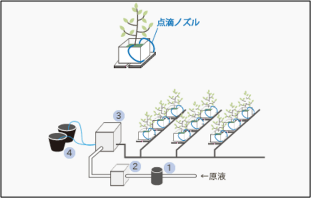 ポット栽培の仕組み