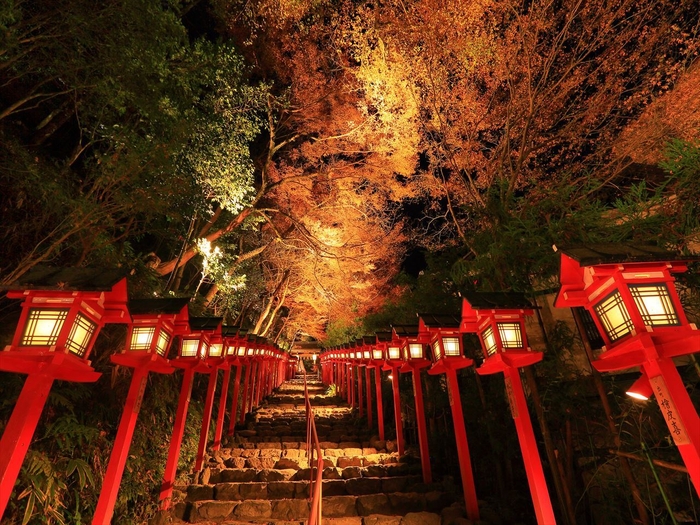 貴船神社表参道