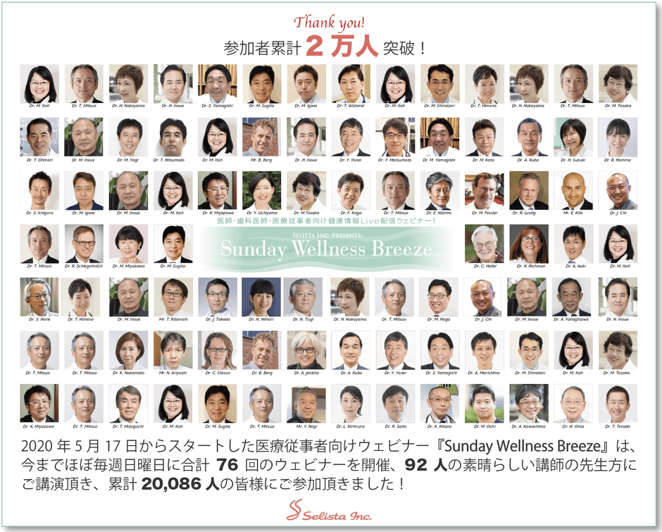 Sunday Wellness Breeze 累計参加者2万人突破!